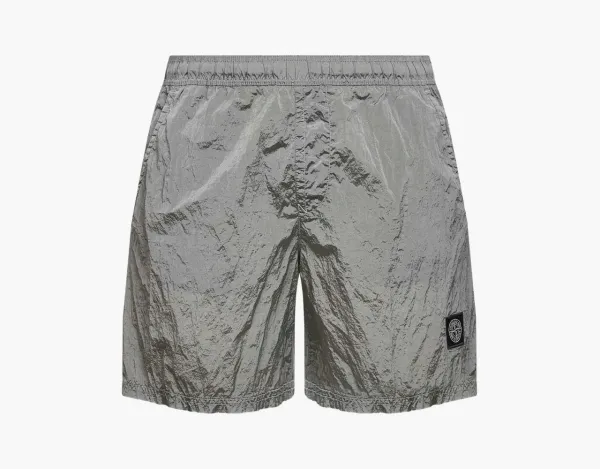 Stone Island Nylon Metal Swim Shorts Grey