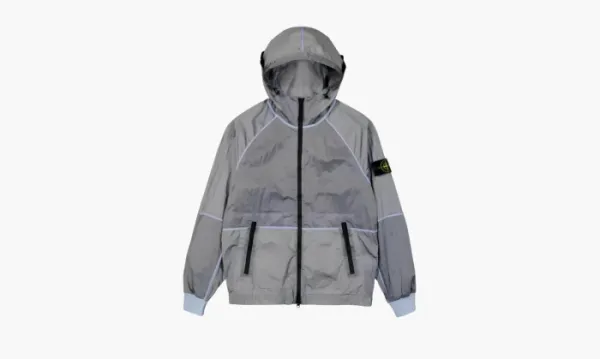 Stone Island Nylon Metal Watro-tc Hooded Jacket Metallic