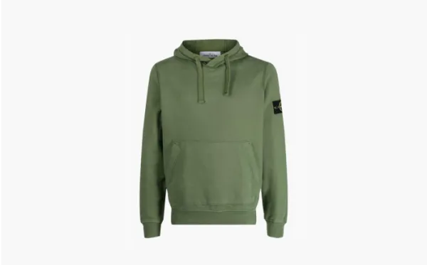 Stone Island Hoodie Army Green