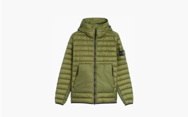 Stone Island Real Down Jacket "Olive"