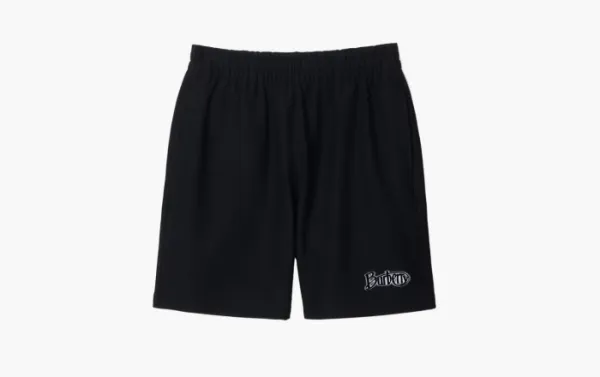 Burberry Logo Cotton Shorts  Сoal