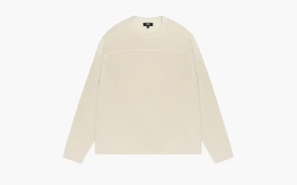 Stussy Lightweight Football Crew Bone