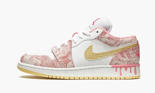 Air Jordan 1 Low GS Paint Drip