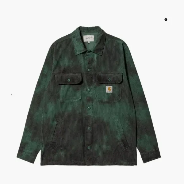 Carhartt WIP Tie-Dye Overshirt Green