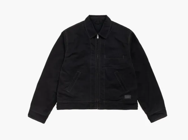 Stussy Work Collared Jacket Black