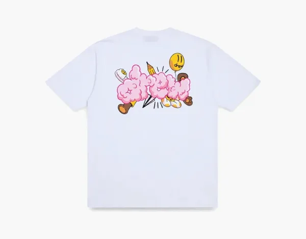 Drew House Doodle Joy ss tee White