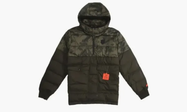 Nike Lebron Hybrid Half Pull Chain Warm Down Green