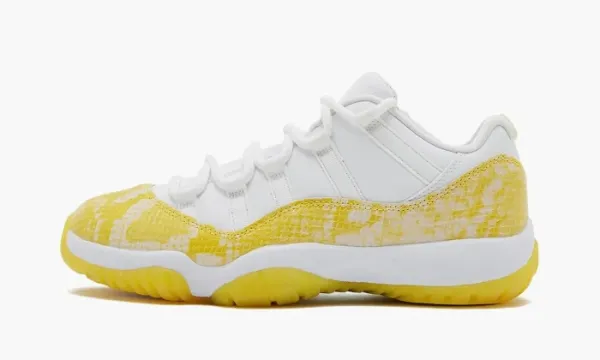 Jordan 11 Retro Low WMNS Yellow Snakeskin