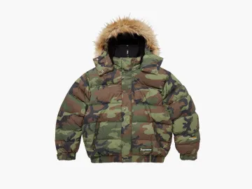 Supreme Facemask 700-Fill Down Puffer Jacket Woodland Camo