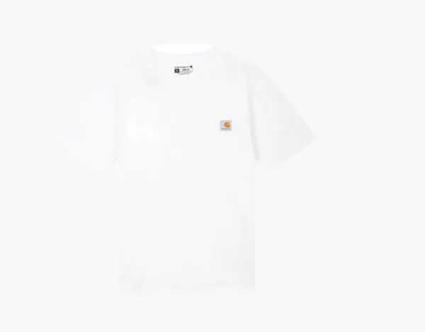 Carhartt K87 Heavyweight Pocket T-Shirt White