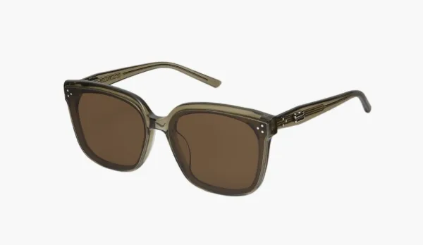Gentle Monster Dear KC6 Sunglasses Green / Brown