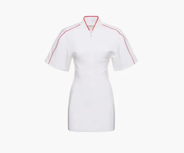 Nike x Jacquemus Short-Sleeved T-Shirt Dress White