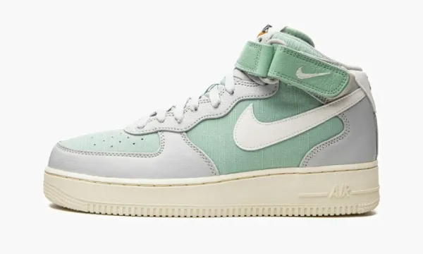 Air Force 1 Mid '07 LX Grey Fog Enamel Green