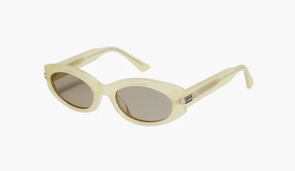 Gentle Monster Mass YC8 Sunglasses Yellow / Gray