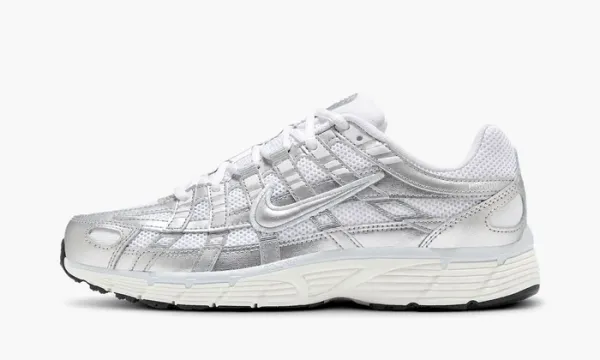 Nike Wmns P-6000 'White Metallic Silver'