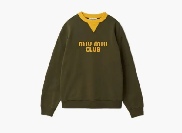 Miu Miu Sweatshirt Camouflage