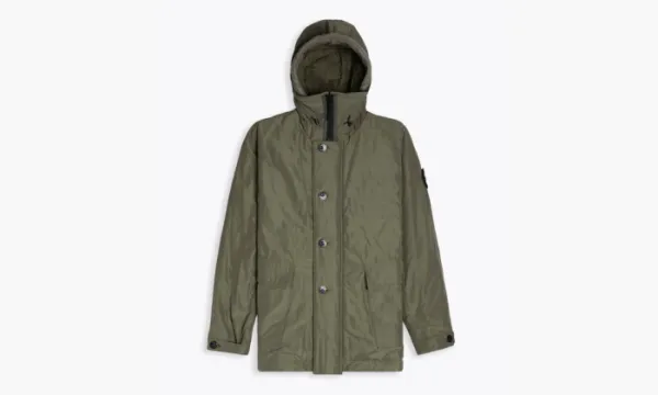 Stone Island Micro Reps With Primaloft Insulation Technology Jacket Green