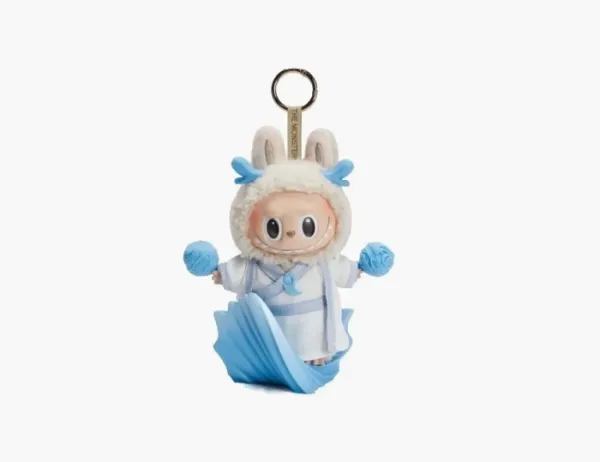 Pop Mart Labubu The Monsters Heart Macaron Soy Milk Vinyl Duoduo