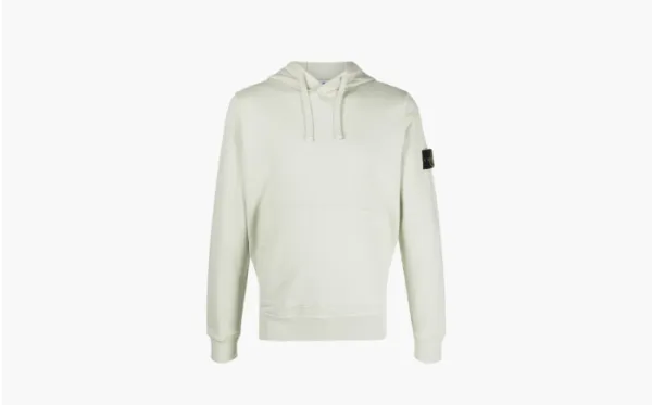 Stone Island Hooded Sweatshirt Light Green