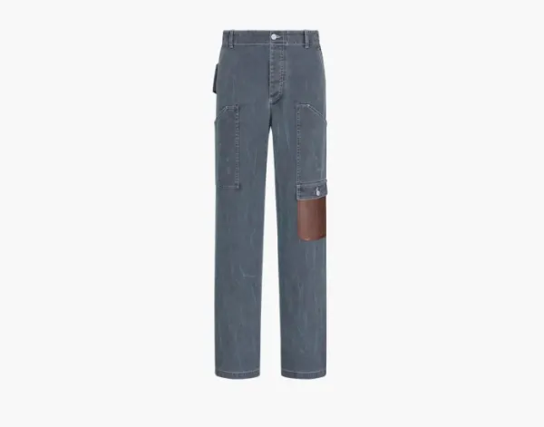 Dior x Stone Island Cargo Jeans Grey
