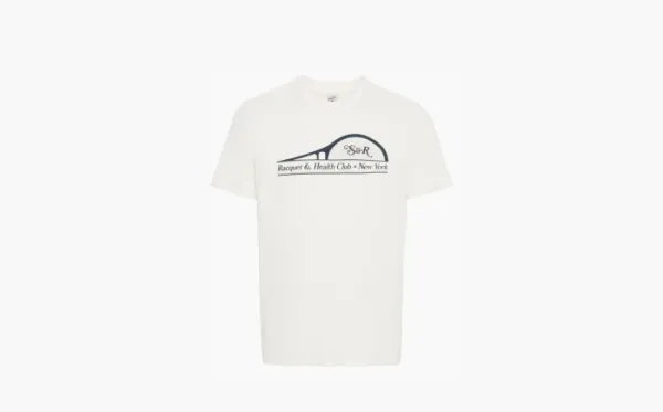 Sporty & Rich S&R Racket Cotton T-Shirt White