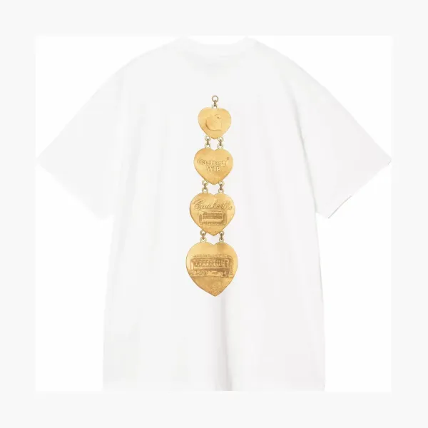 Carhartt WIP Hartt Chain Charms T-Shirt White