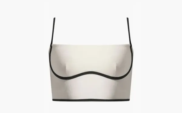 Alo Yoga Airbrush Streamlined Bra Tank Beige
