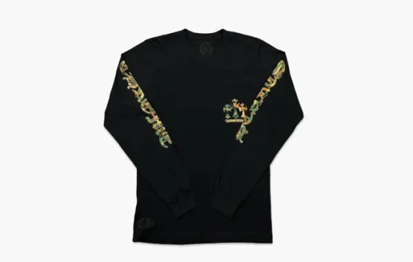 Chrome Hearts Camo Horseshoe L/S T-Shirt Black