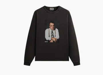 Kith x The Sopranos Paulie Vintage Long Sleeve Tee Black
