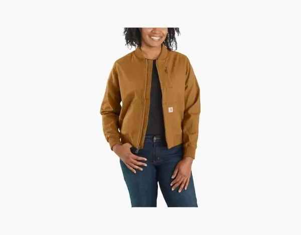 Carhartt 102524 WOMEN'S RUGGED FLEXCANVAS JACKET - 1 WARM RATING RELAXED FIT