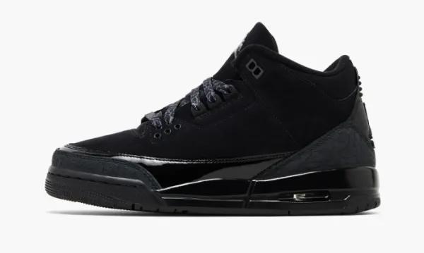 Air Jordan 3 Retro GS Black Cat 2025