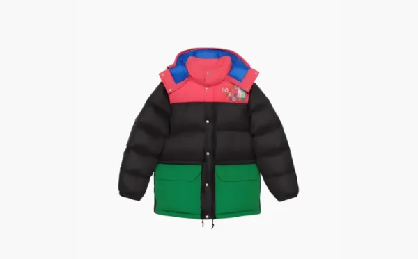 Gucci x The North Face Down Jacket Black/Multicolor