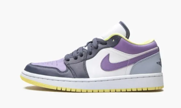 Air Jordan 1 Low WMNS Mismatched Purple / Magenta