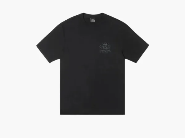 Stussy Beach House Tee Pigment Dyed Black