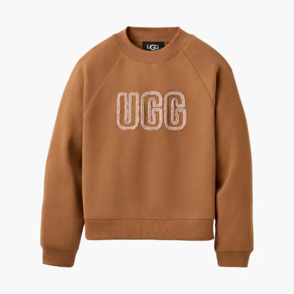 UGG Logo Crewneck Chestnut