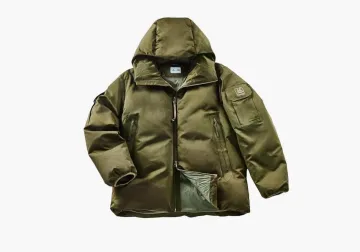 Spyder x C.P. Company Hooded Down Jacket Ivy Green