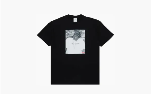 Supreme x Jordan Biggie S/S Top Black