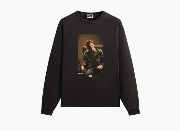 Kith x The Sopranos Christopher Vintage Long Sleeve Tee Black