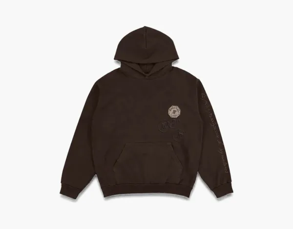 Travis Scott x Audemars Piguet Emblem Hoodie Dark Brown