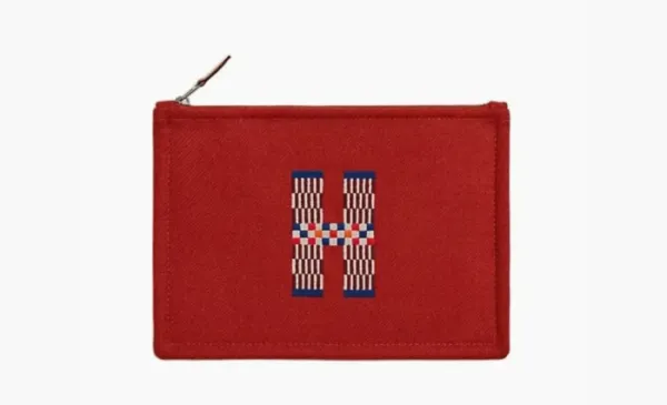 Hermès Mainland China Mises et Relances H Evelyne mail tray Brown Red