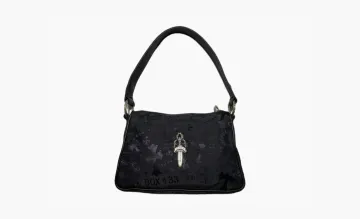 Chrome Hearts Silver Dagger Tonal Monogram Black