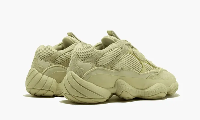 Кроссовки Yeezy 500 «Super Moon Yellow» зеленый