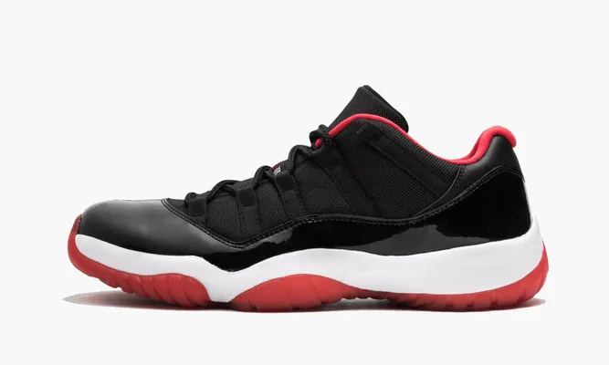 Для баскетбола Air Jordan 11 Retro Low «Bred» черный