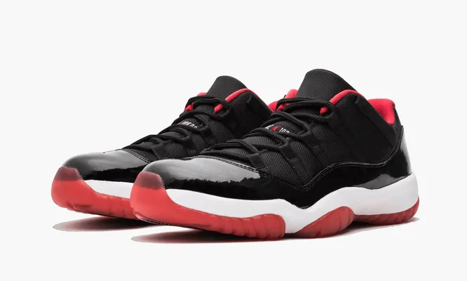 Для баскетбола Air Jordan 11 Retro Low «Bred» черный