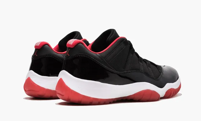 Для баскетбола Air Jordan 11 Retro Low «Bred» черный