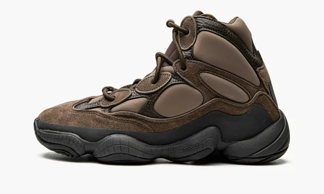 Кроссовки Yeezy 500 High «Taupe Black» коричневый