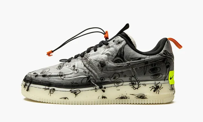 Кроссовки Nike Air Force 1 Low Experimental «Halloween» серый