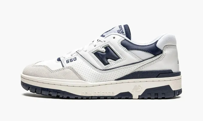 Кроссовки New Balance 550 «Navy Blue» белый