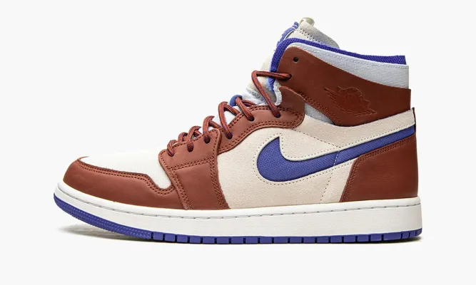 Кроссовки Air Jordan 1 High Zoom Air CMFT WMNS «Team Red» коричневый