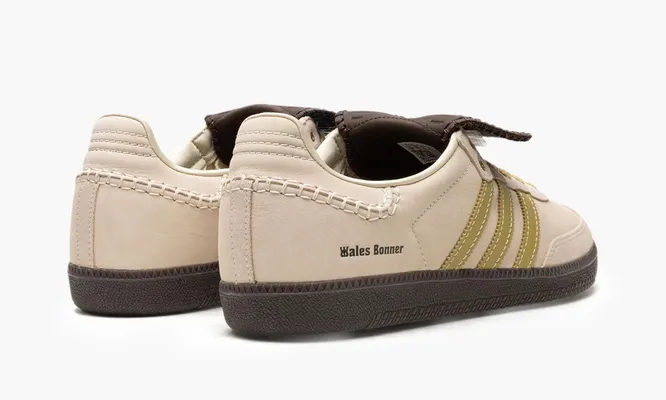 Кроссовки Adidas Samba «Wales Bonner - Ecrtin Brown» кремовый